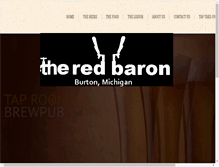 Tablet Screenshot of baronburger.com